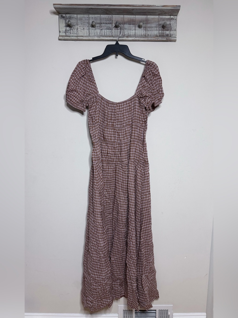 Reformation Rhett Dress Audrie Check - Picture 14 of 16